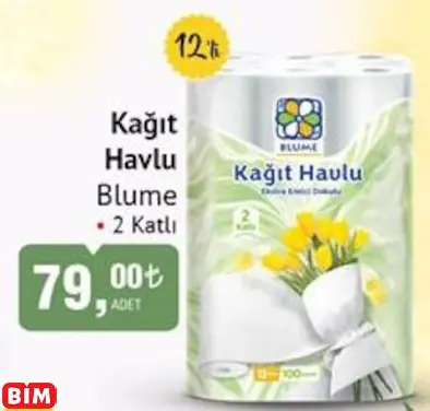 BLUME KAĞIT HAVLU BLUME KAĞIT HAVLU